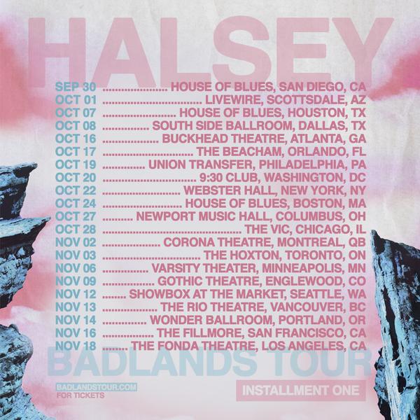 Halsey Headline Tour