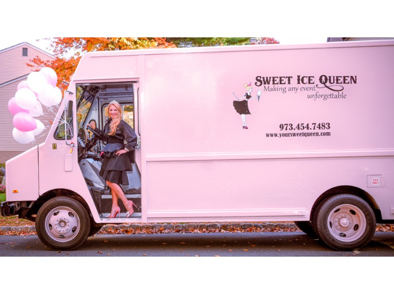 Pink Ice Cream Truck Brightens Kids Lives