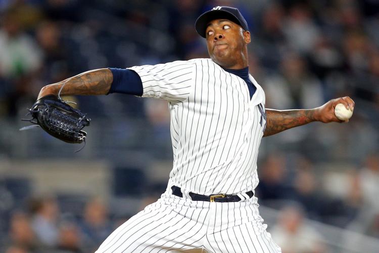 Chapman is one of the most polarizing players in the MLB, with his ability to consistently throw  blazing 100+ mph pitches.