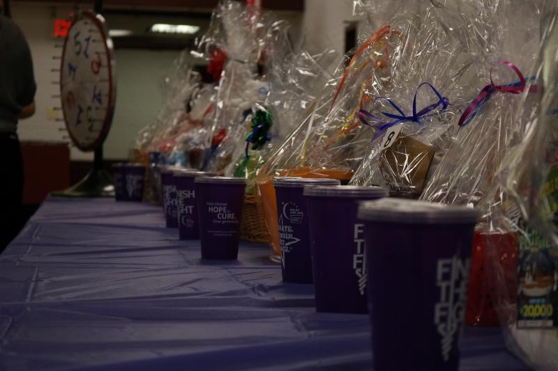 The Relay for Life Committee provided giveaways to the attendees of the kick-off event.