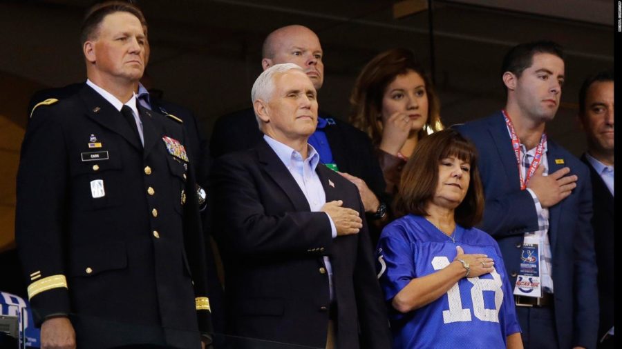Pence Ditches Football Game to Prove a Point