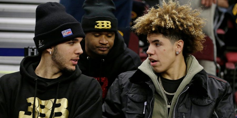 LiAngelo+%28left%29+and+LaMelo+%28right%29+will+no+longer+attend+UCLA+and+will+play+professional+basketball+in+Lithuania.