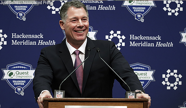 Pat Shurmur was named the 20th Head Coach in New York Giants franchise history.