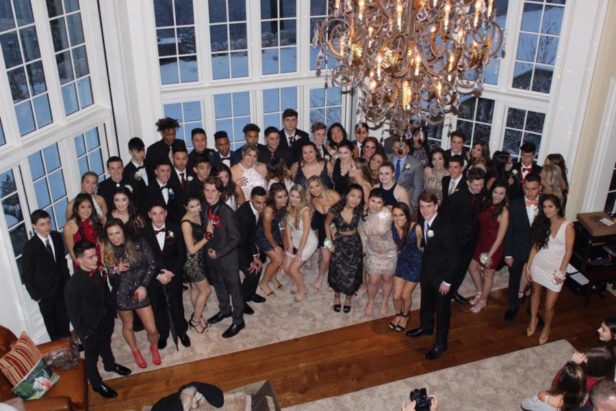 Juniors Brave the Elements to Attend Formal