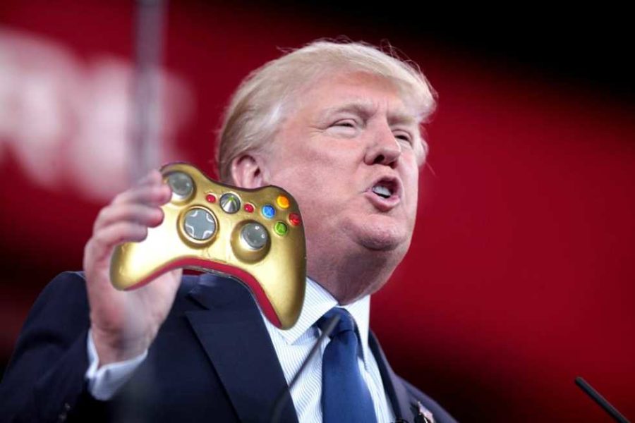 President+Trump+Meets+With+Video+Game+Executives