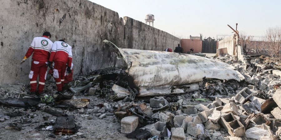 Aftermath of Ukraine Plane Shot Down By Iranian Missiles