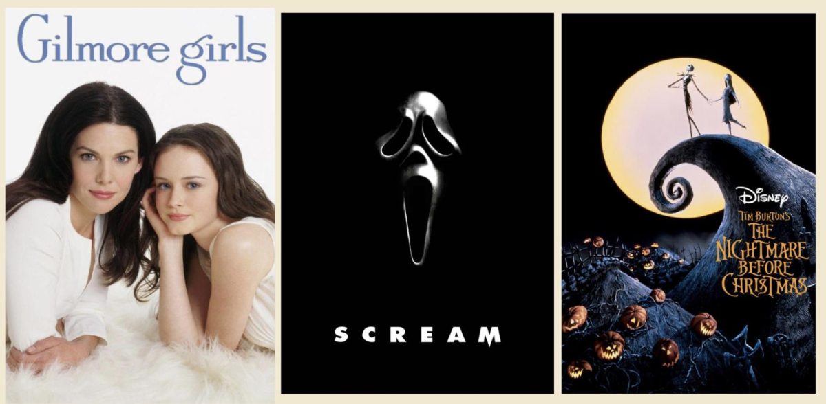 Gilmore+Girls%2C+Scream%2C+The+Nightmare+Before+Christmas+posters