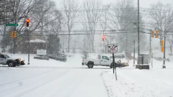 Snow in Wayne New Jersey