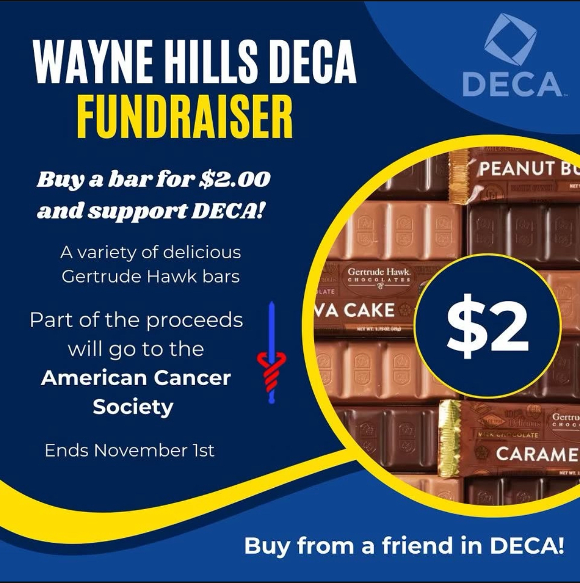 Wayne Hills DECA fundraiser flyer!