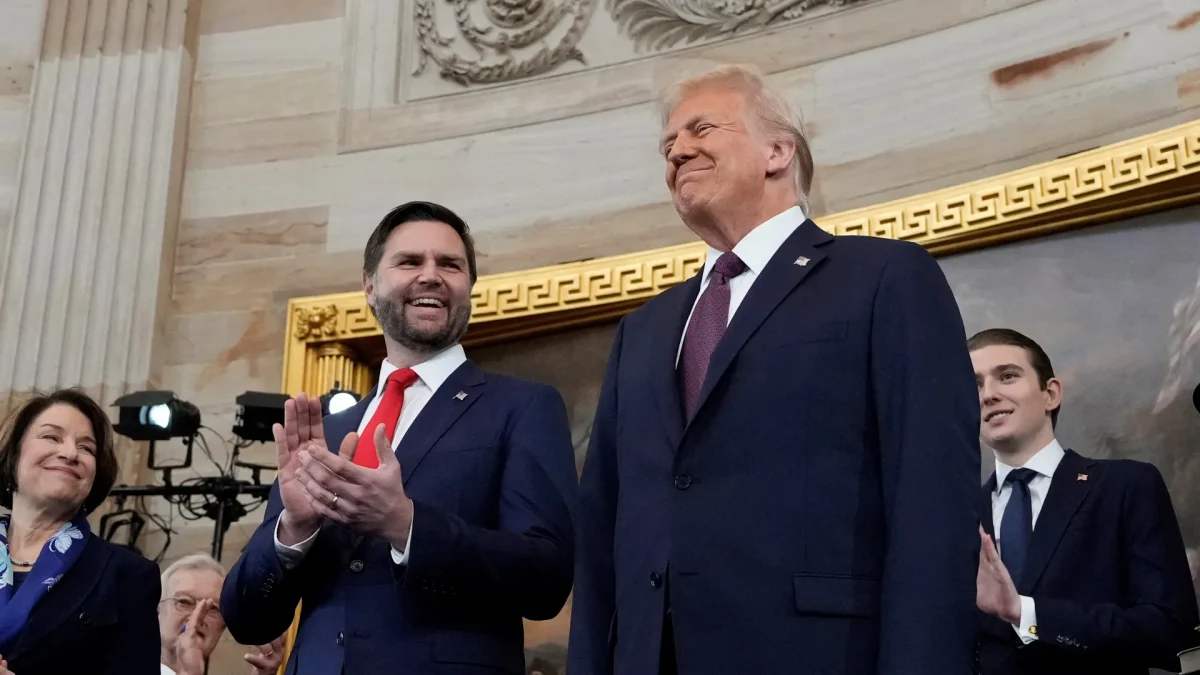 President Donald J. Trump and Vice President J.D. Vance on Inauguration Day