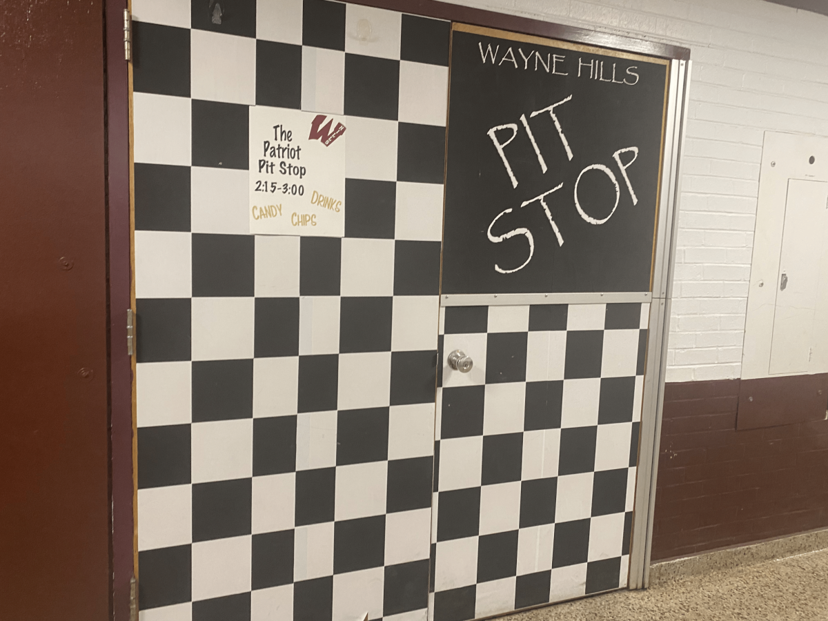 The WHHS Pit Stop before opening. 